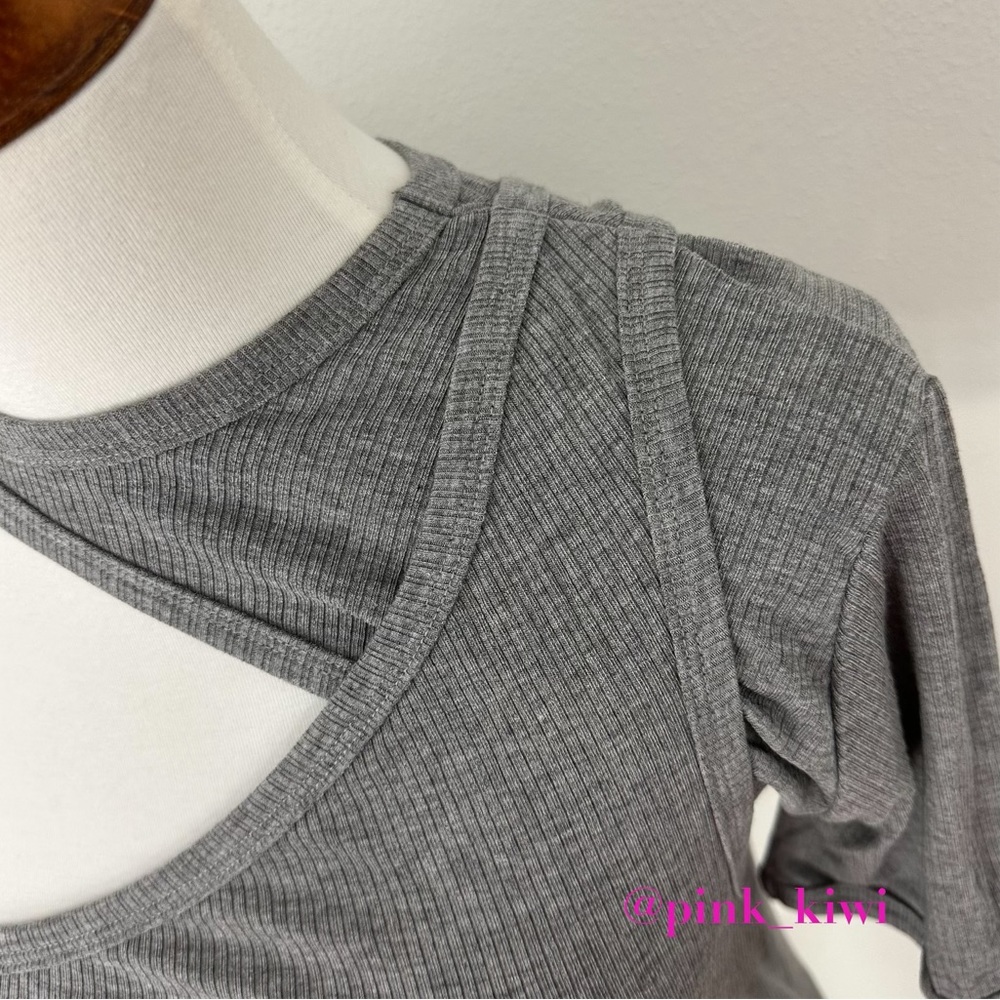 RtA Azalea Ribbed Cutout Top - Picture 4 of 17